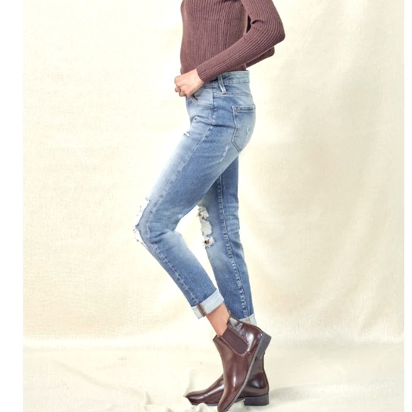KanCan Euphoria High-rise Boyfriend Jeans Size 3/25 - Picture 4 of 10